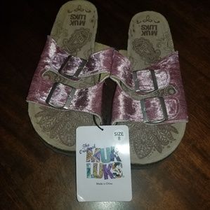 Mukluks Pink Velvet Marla